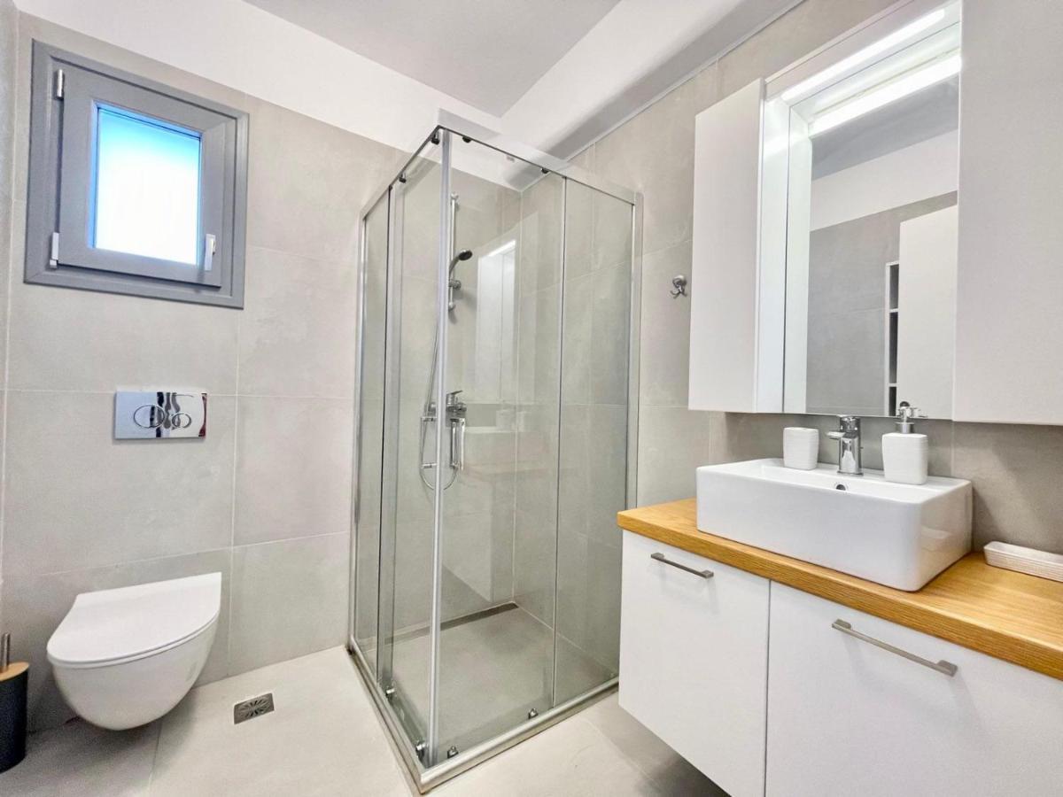 Hosting Moments Private Pool Holiday Home Ano Mera Ngoại thất bức ảnh