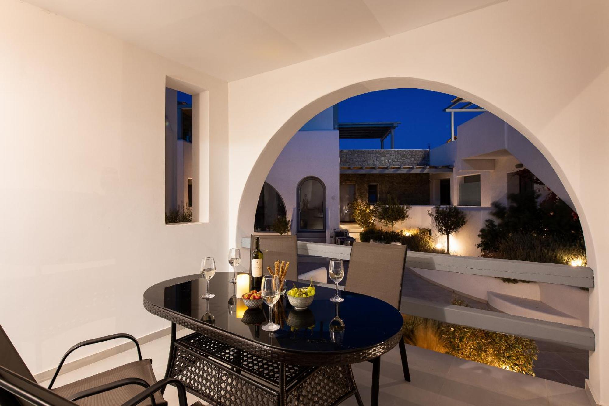 Hosting Moments Private Pool Holiday Home Ano Mera Ngoại thất bức ảnh
